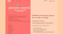 Desktop Screenshot of parents-central.com